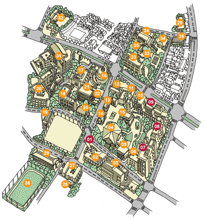 桜美林大学 キャンパスマップ